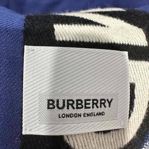Burberry Ribbon Heritage stripe large scarf - Picture 3 of 6